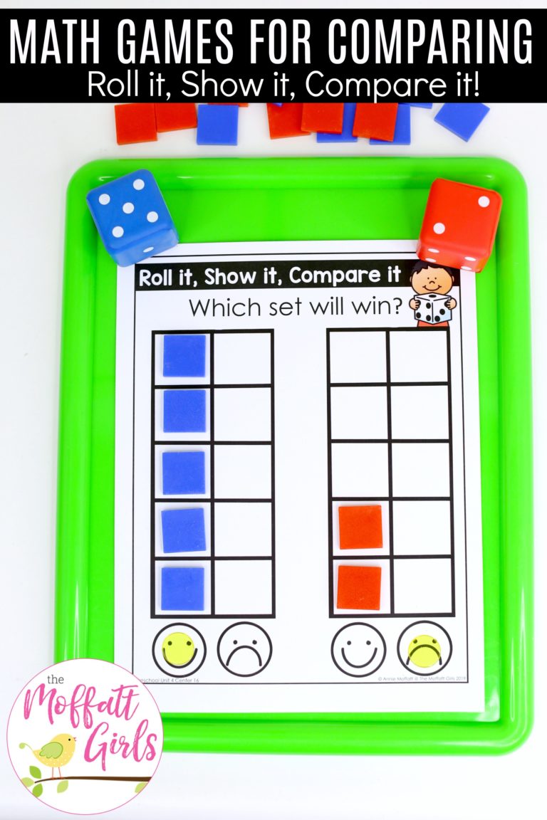16 Comparing Numbers Math Games 1b