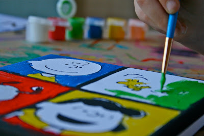 Charlie Brown Craft Painting!