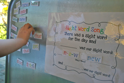 Sight Word Song!