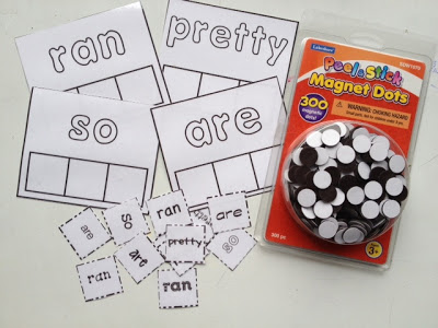In this packet, Sight Word Make-a-Match, students will work on reading and recognizing the following Pre-Primer, Primer and 1st Grade Dolch Sight Words!