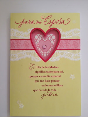 Spanish Mother's Day Card!
