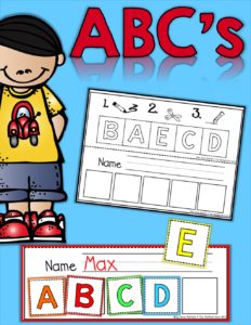 The Build-a-Books packet is a hands-on interactive set of mini-books that allow students to color, cut, paste and put things in order.