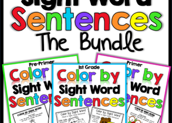 Color by Sight Word Sentences