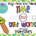 Sight Word Watches (Fry’s 100 List)