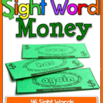 Sight Word Money (2nd Grade) and My Thoughts on Sight Words