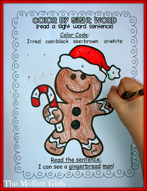 Christmas Learning Day #2- FREE Gingerbread Pack!