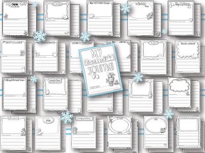 Journal Prompts for January are a great way to get students to write every single day, helping motivate students to write!