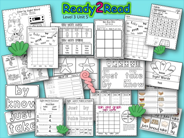The Ready2Read program is a hands-on, interactive and engaging activities that make learning phonics, sight words and word families fun for Pre-K, Kindergarten, 1st and 2nd Graders!