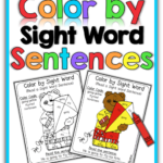 Color by Sight Word Sentences (1st Grade)