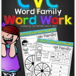CVC Word Family Word Work
