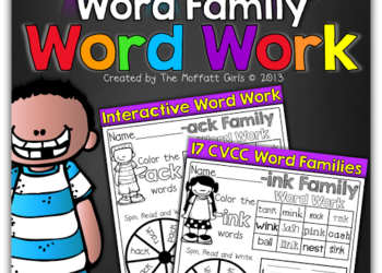 CVCC Word Family Word Work!