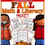 Fall Math and Literacy Packet (Kindergarten)!