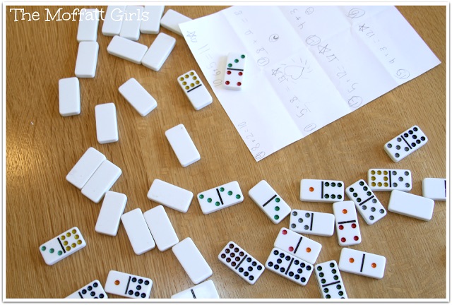 Keeping Math Fun and Simple with Dominos! (Freebie included)