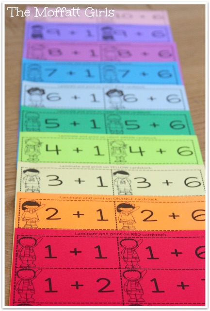 This Interactive Math NO PREP Packet is FILLED with FUN and interactive ways to master math facts (addition) up to 20!