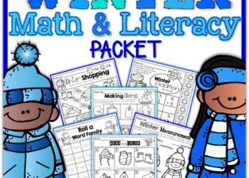 Winter Math and Literacy Packet (Kindergarten)!