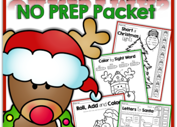 Christmas NO PREP Packet (Kindergarten)