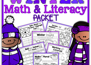 Winter Math and Literacy Packet (First Grade)