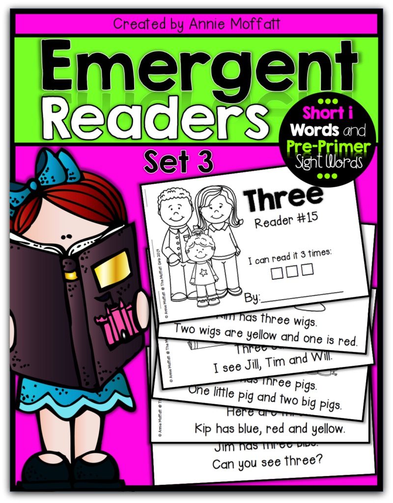 The Emergent Readers are designed to help beginning readers build confidence and fluency through sight words and word families.