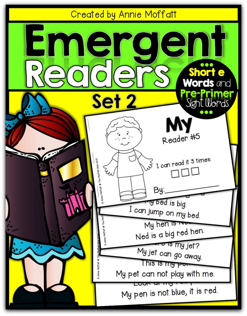 The Emergent Readers are designed to help beginning readers build confidence and fluency through sight words and word families.