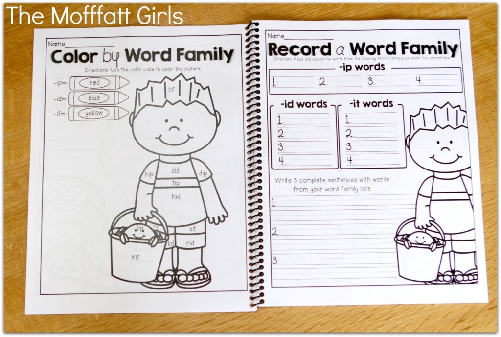 This Color by Word Family (Summer Edition) packet is a FUN way to allows students to COLOR and RECORD 60 DIFFERENT word families, ranging from simple CVC words but also includes blends, digraphs and more complex word families and use the word families, to WRITE SENTENCES! 