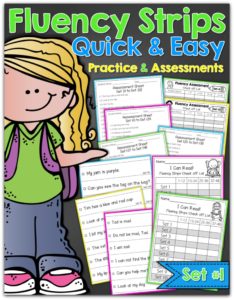 Our Fluency Strips help build FLUENCY and confidence with Blends, Digraphs and Sight Words!