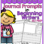 February Journal Prompts for Beginning Writers!