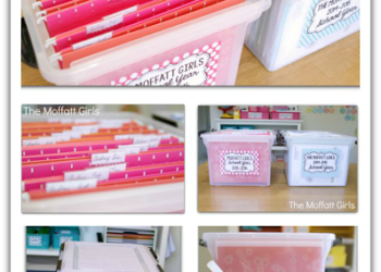 Clear the Paper Clutter: Monthly Organization
