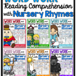 Teaching Word Work and Reading Comprehension through Nursery Rhymes!