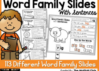 How to Effectively Teach 113 Different Word Families!