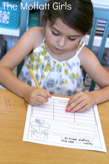 Teach addition, subtraction, sight words, phonics, grammar, handwriting and so much more with the October NO PREP Packet for First Grade!