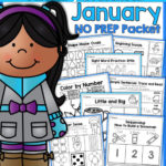January Learning Resources with NO PREP