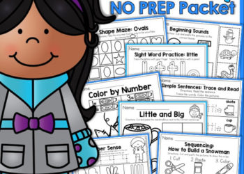January Learning Resources with NO PREP