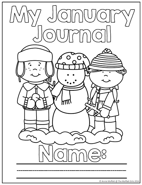 Journal Prompts for January- These 20 journal prompts include I Can statements to build writing skills and a picture dictionary to spark the imagination. Perfect for beginning writers.