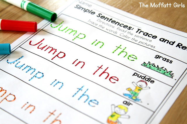 Teach number concepts, colors, shapes, letters, phonics and so much more with the April NO PREP Packet for Preschool!
