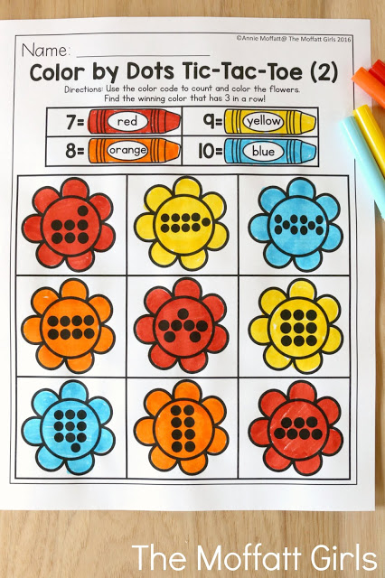 Teach number concepts, colors, shapes, letters, phonics and so much more with the May NO PREP Packet for Preschool!