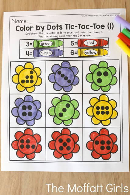 Teach number concepts, colors, shapes, letters, phonics and so much more with the May NO PREP Packet for Preschool!