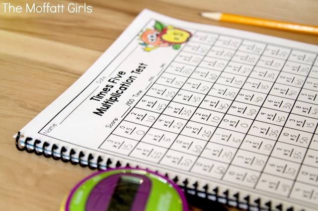 Help your students build fluency with the Multiplication Tests NO PREP Packet. It comes with 3 different versions so that you can target each student's needs.