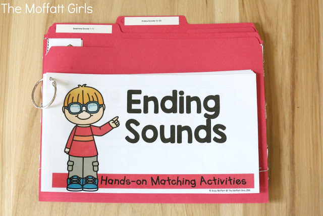 The Ending Sounds Cut and Paste Packet provides students the chance to build phonemic awareness by isolating the sounds and matching the pictures. Perfect hands-on fun!