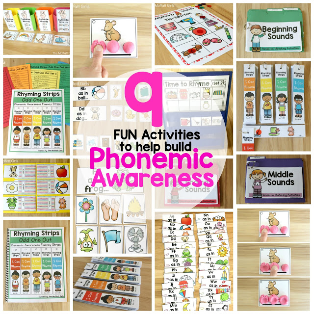 Phonemic Awareness is such an integral part to reading and writing. Unfortunately, many teachers skip over teaching this, but the truth is that it's just as important as learning phonics! Check out these 9 hands-on ways to help children learn to segment and blend words, and watch your children become confident readers with strong decoding and spelling skills!
