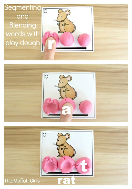 Segmenting and Blending Cards provide students the chance to build phonemic awareness by slowing down to isolate the sounds and then blend them together. Perfect hands-on fun!
