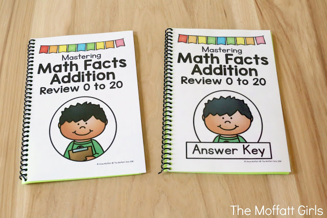 Math Facts Booklets- Help your students build number fluency and master addition and subtraction with these simple booklets! 