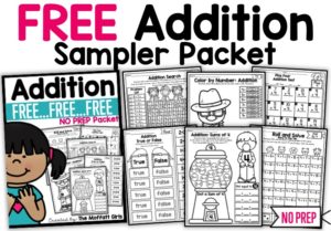 Free Addition Sampler Packet