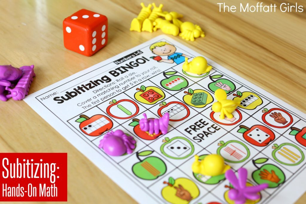 Build number sense by practicing with these fun subitizing activities!