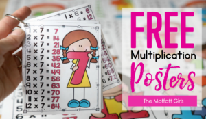 Free Multiplication Posters