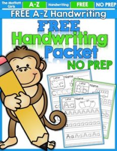 Free Handwriting Practice