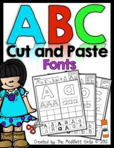 ABC Cut and Paste Fonts
