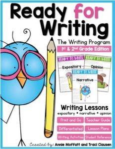 Ready for Writing (1st and 2nd Grade)