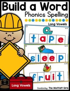 Phonics Build a Word (Long Vowels)