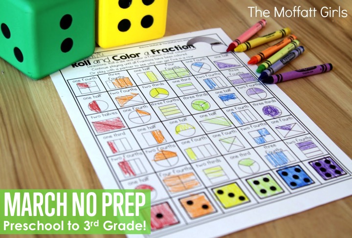 March NO PREP Packets