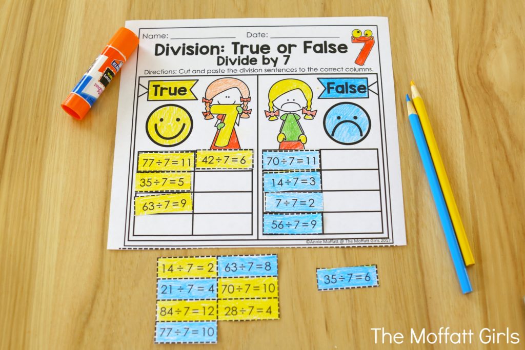 Division: True or False. Plus, learn 8 other effective ways to teach Division Facts. If students can master the basics, all other math concepts are so much easier to learn. Check out these engaging, effective and fun ways to build strong foundational skills for future learning.